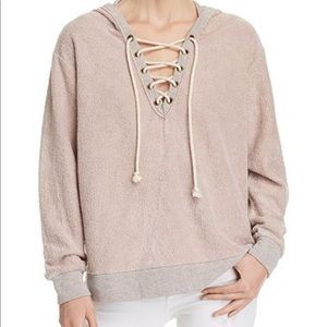 vinatage havana lace sweatshirt